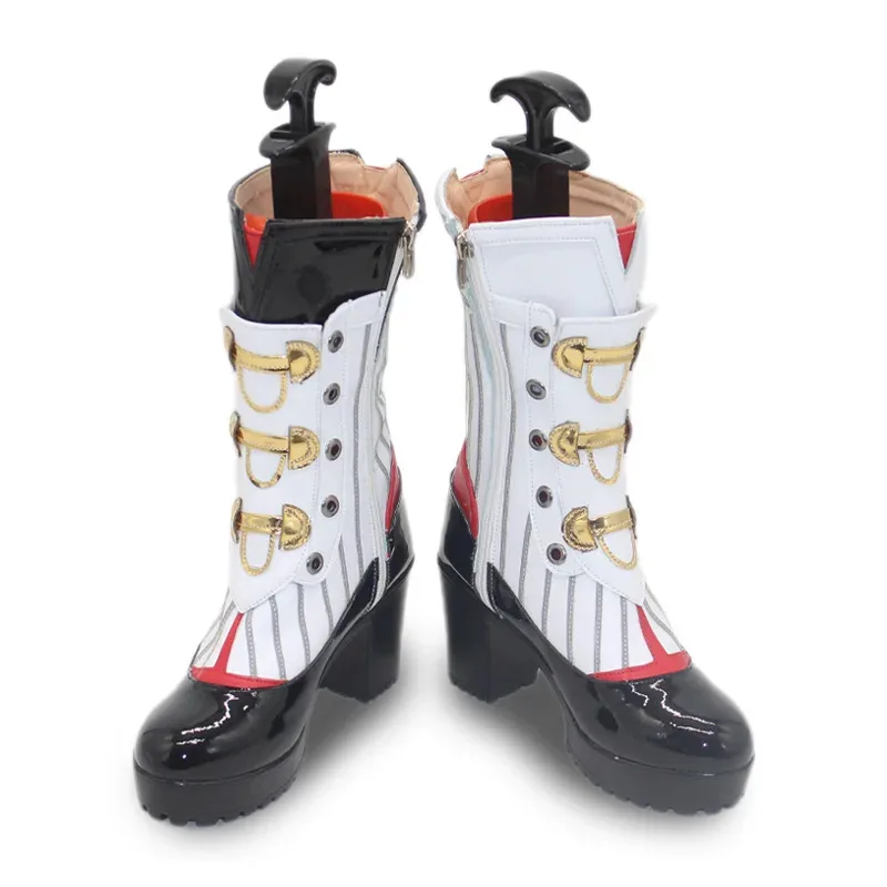 أزياء CyGame ZZZ Zenless Zone Zero Yixuan التأثيرية أحذية شعر مستعار Yi Xuan Cos الزي لحفلات الهالوماس للبالغين والنساء والرجال