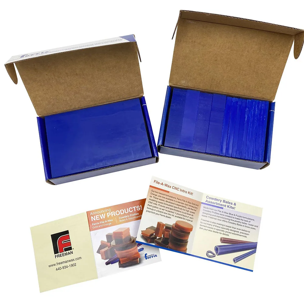 1pcs Blue Carving Wax Block Wax Carving Picece Jewellery Model Design Wax For Jewelry casting carving
