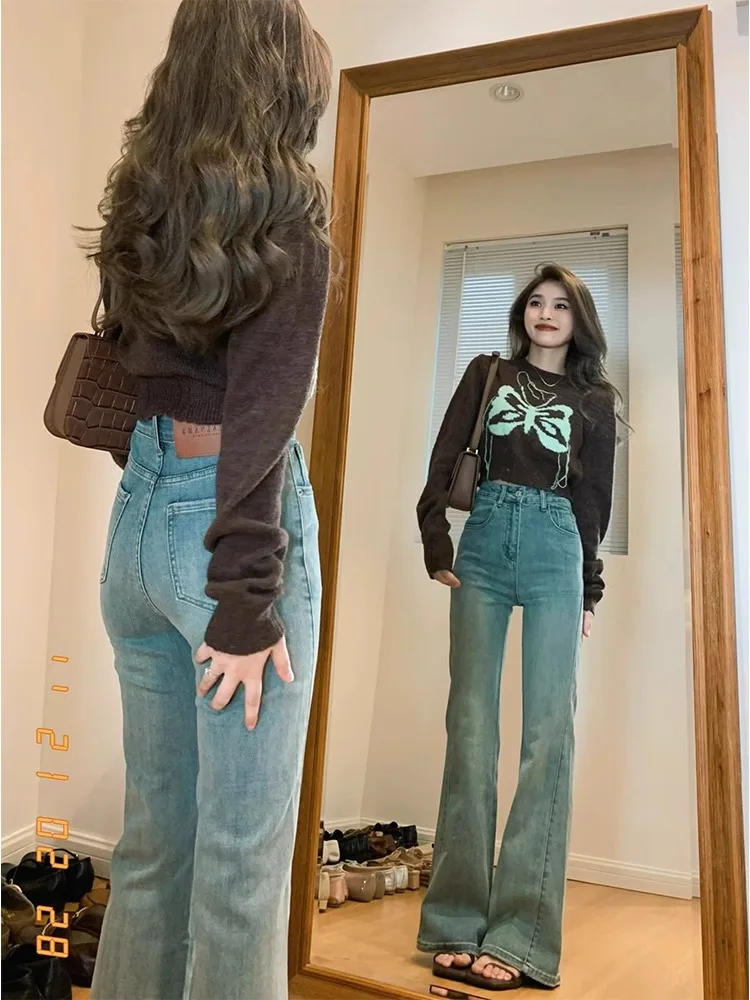 

Color Blo Tassel Camere Knitted Sweater Women's Autumn Winter Loose ort Inner Wear Top round Ne Long Sve