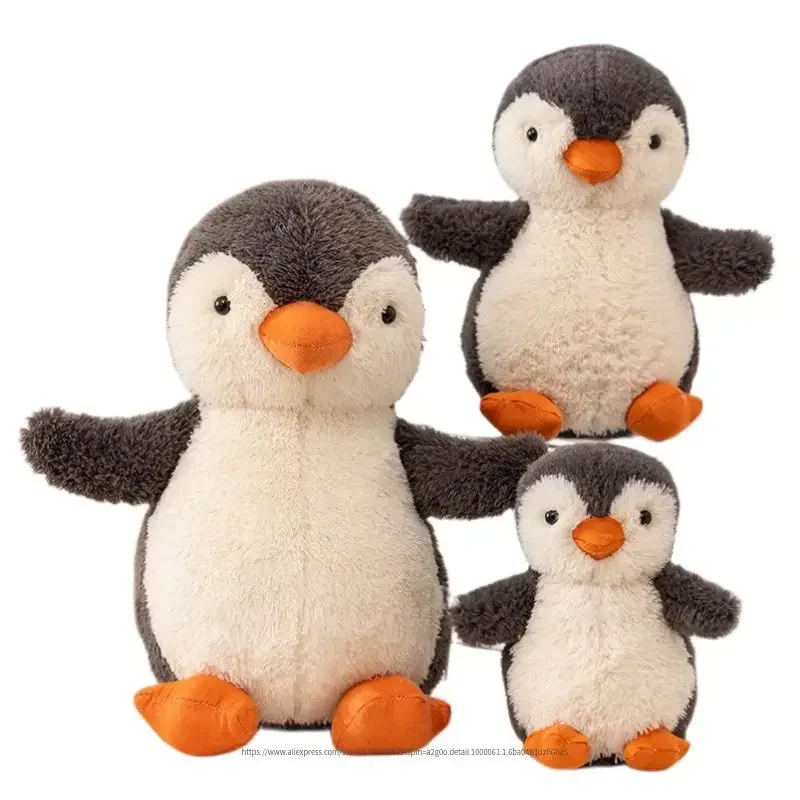 

16/21/30 см кавайный пингвин, плюшевые игрушки, мягкие куклы с животными, милый пингвин для детей, подарки на день рождения для маленьких девочек