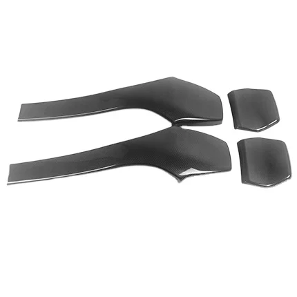 

4 шт./компл., задняя крышка сиденья из углеродного волокна для BMW M3 M4 F80 F82 F83 2014-2019