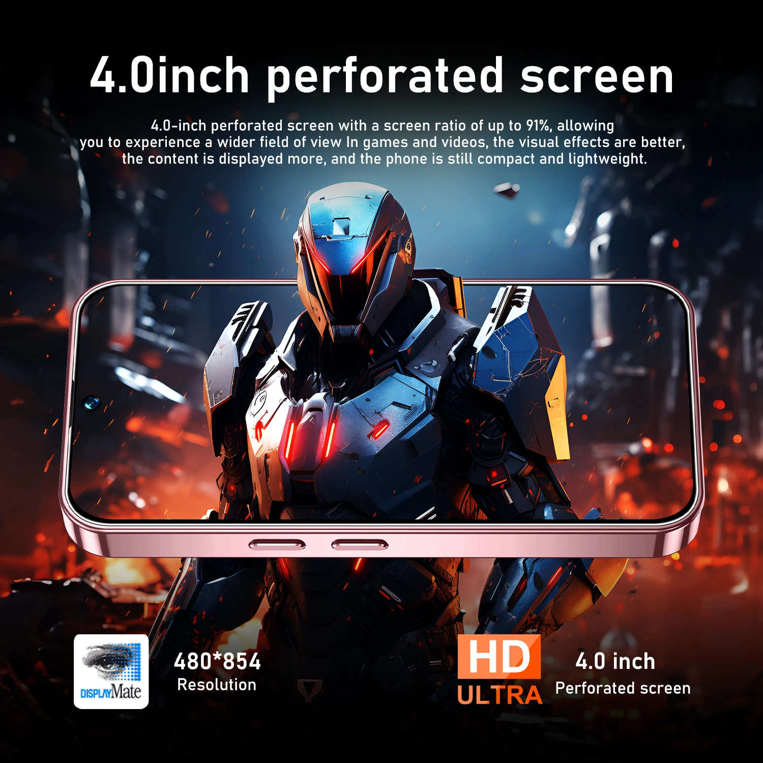 IVMI X7Pro mini Smartphones 3G Network Android 8.1 Dual SIM 4.0