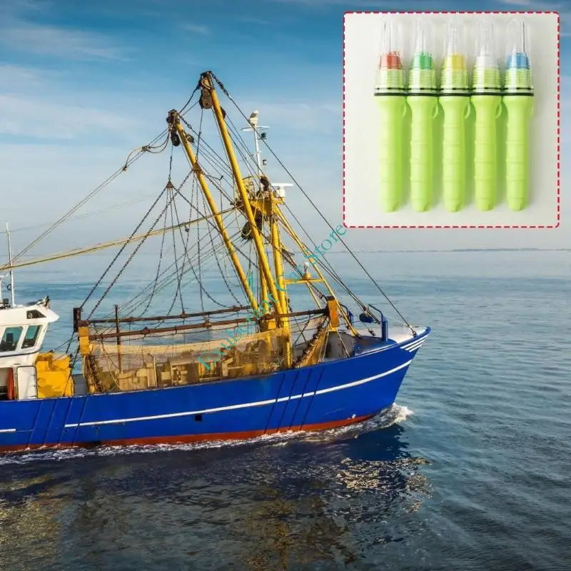 3Pcs Marine Light Boats Safety Equipment Waterproof LED High Brightness for Fishing and Emergency Use