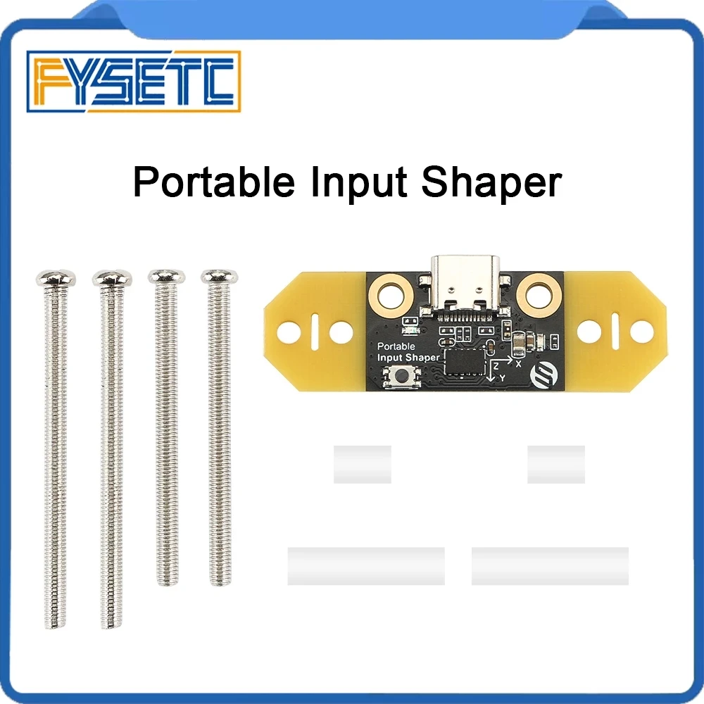 

FYSETC Portable Input Shaper with RP2040 ADXL345 Board Upgraded 3D Printer Parts Support Klipper for Voron 2.4 0.1 Trident