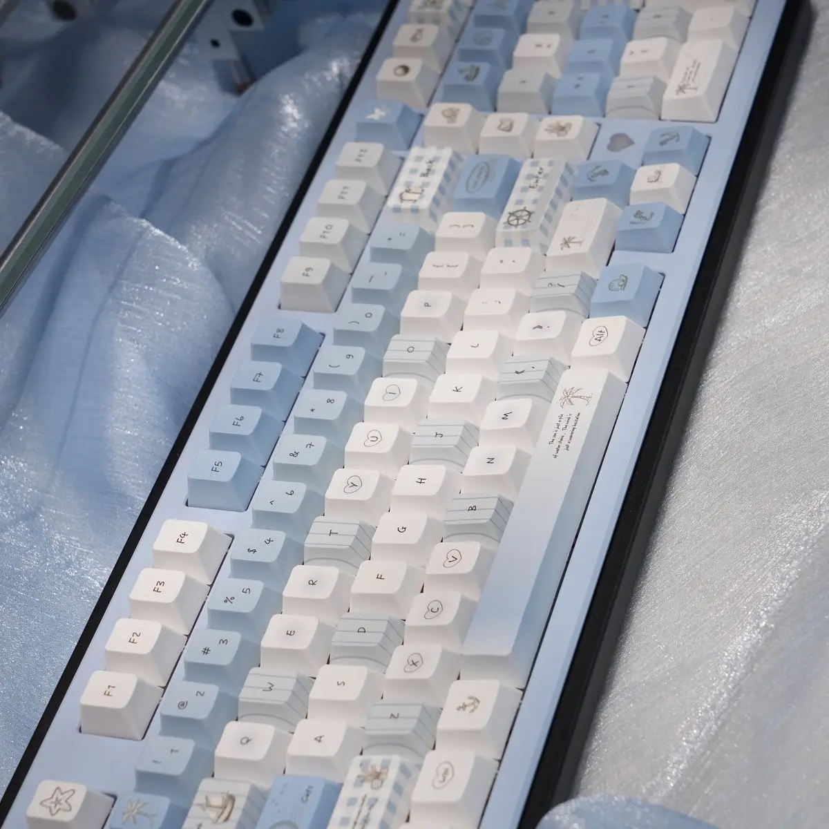 

133 Keys Shoreline theme original keycaps original factory five-sided sublimation process personalized mechanical keyboard cap