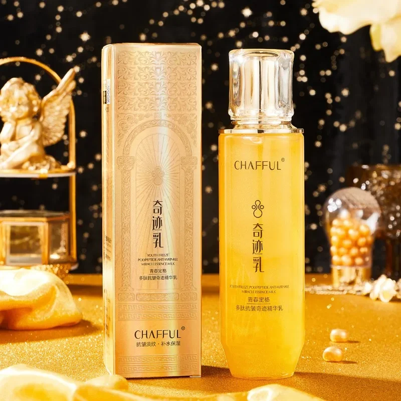 270ml Firming Primer Multi Peptide Hydrating Essence Pore Refining Brightens Dullness Moisturizing Face Lotion