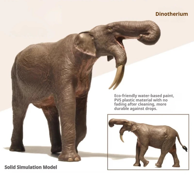 

1:35 Scale Model Prehistoric Animal Collection Elephant Gift Realistic PVC Scene Decoration Desktop Ornament Festiva Gift