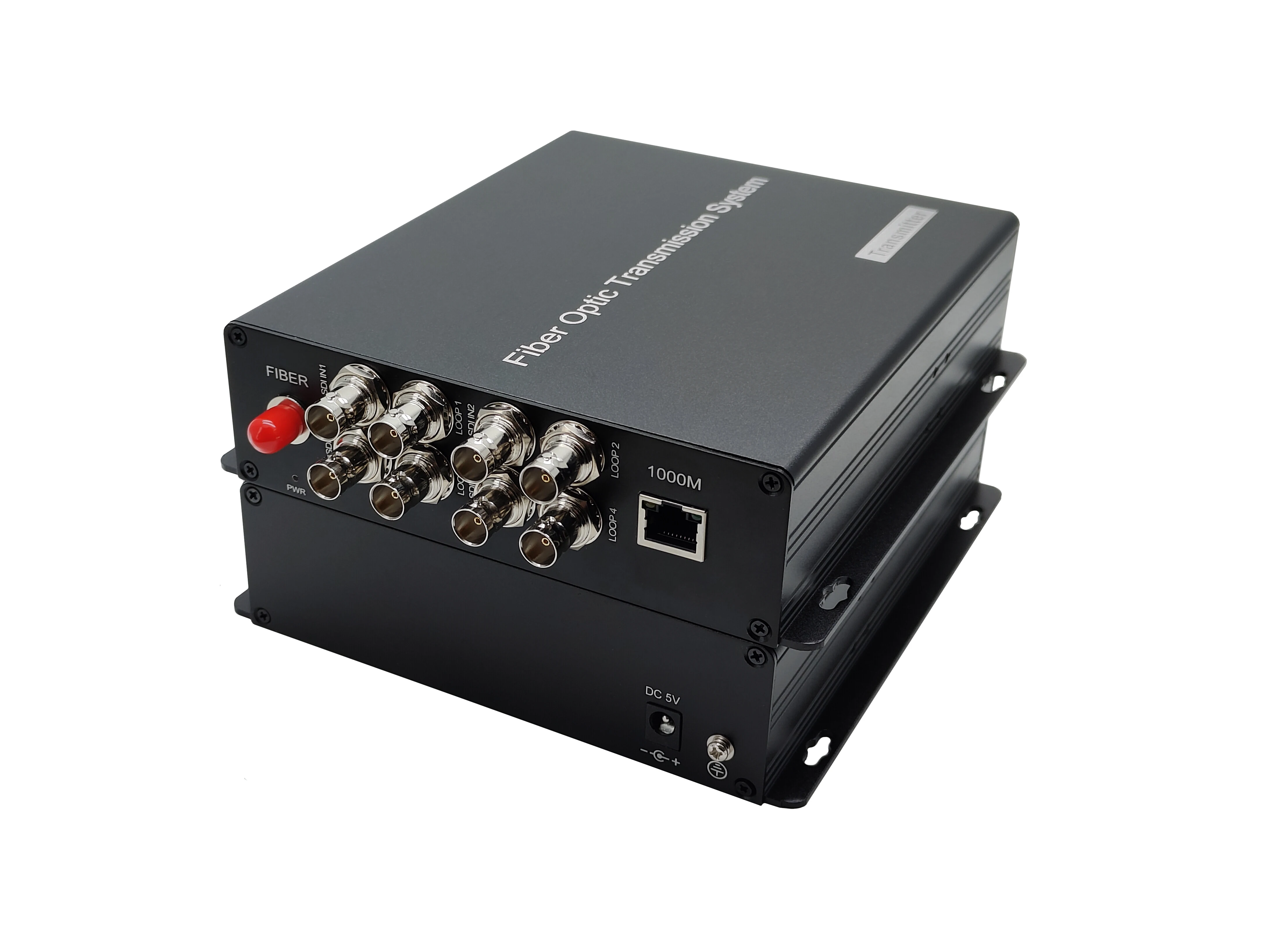 3G-SDI Video Transmitter Receiver Kit with Ethernet signals digital video fiber optical converter