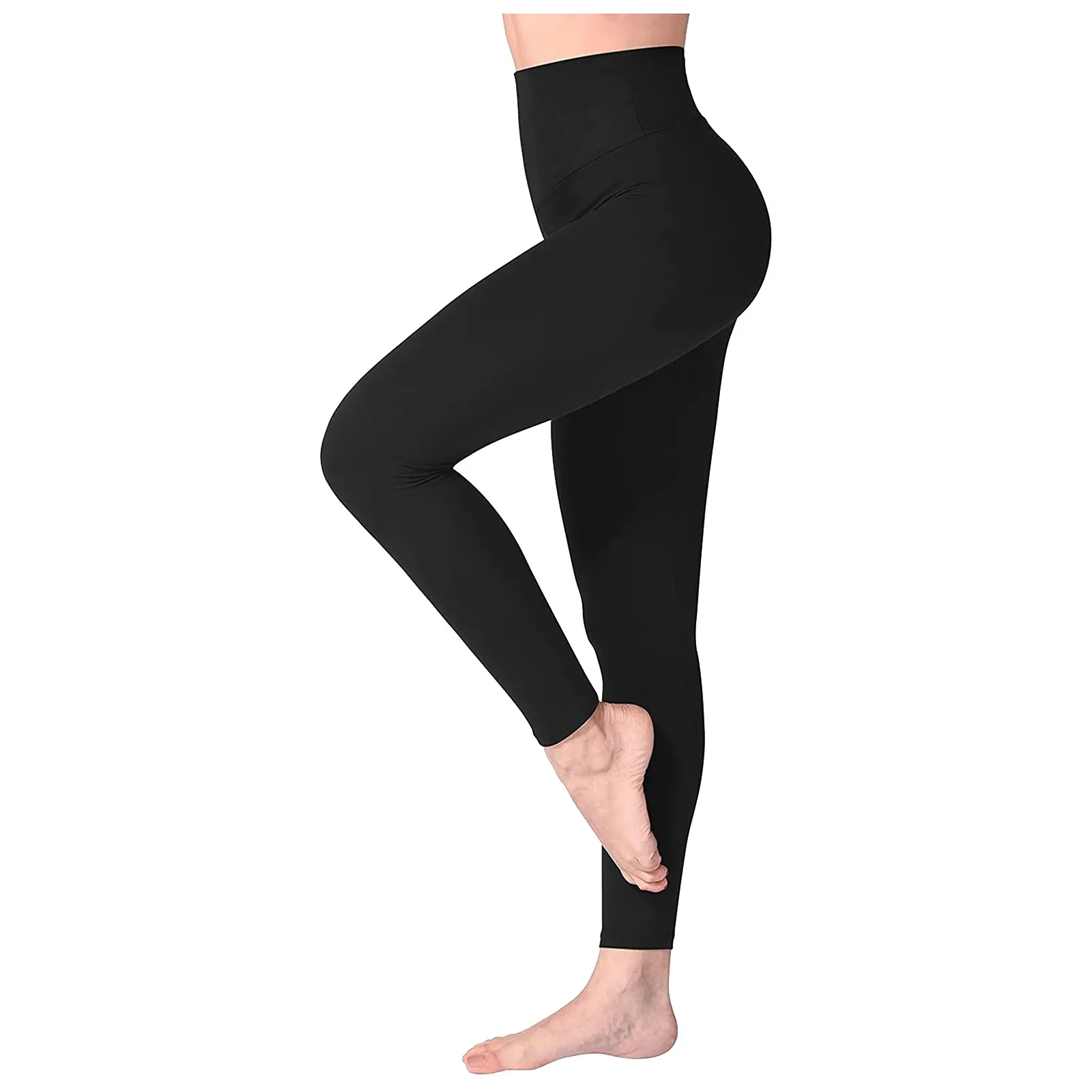 Fall Winter High Waisted Women\'s Leggings Yoga Leggings Running Gym Fitness Workout Pants Plus Size Compression Leggings