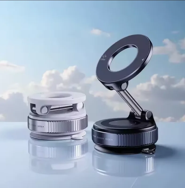 

For Chery Magnetic Suction Car Mobile Phone Holder - Navigation Support Vacuum Adsorption Folding Mount Interior Accessorie