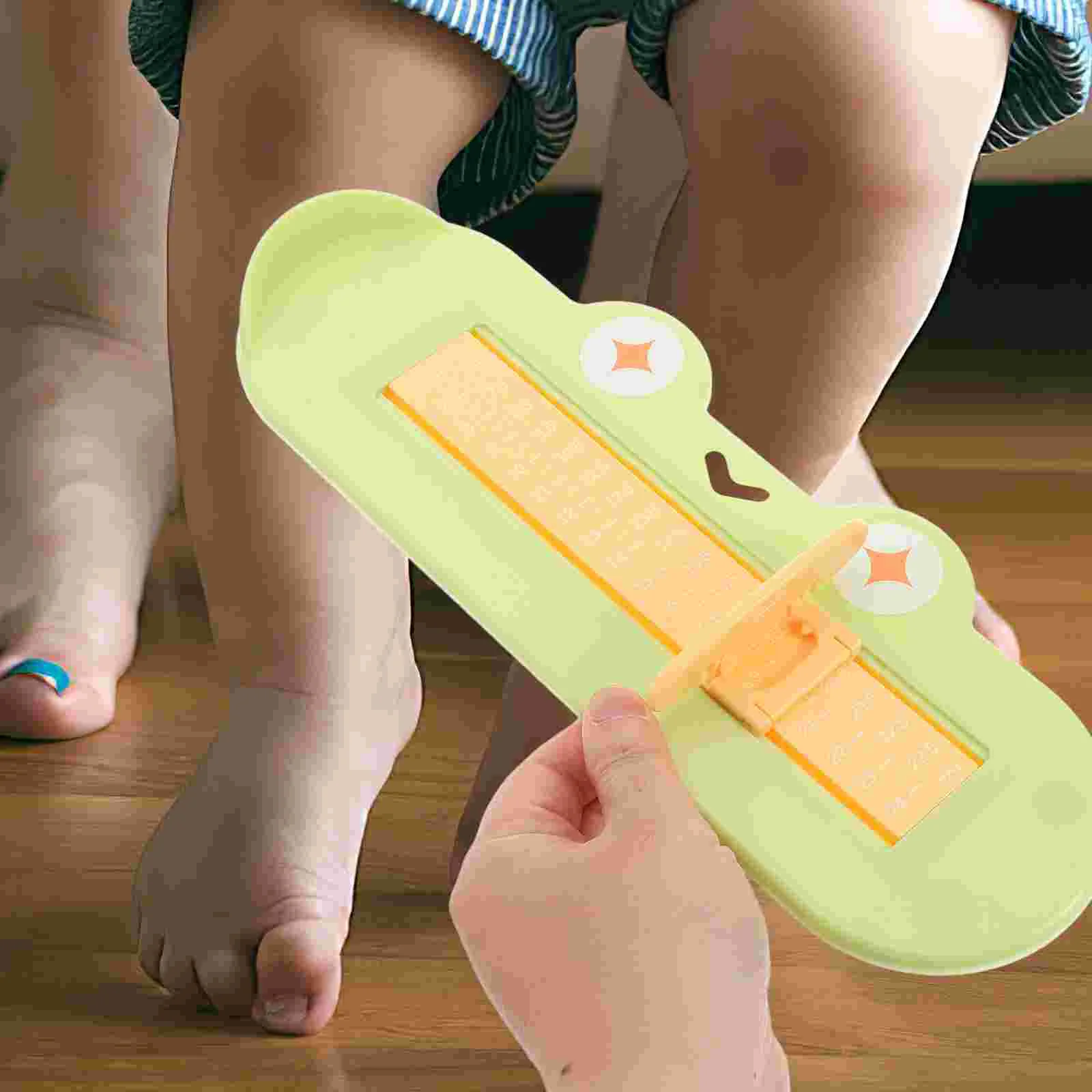 Fußmessgerät Schuh Kind Haushalt Kunststoff Baby Gauge Kinder Schuhe Messgerät Messung Kind