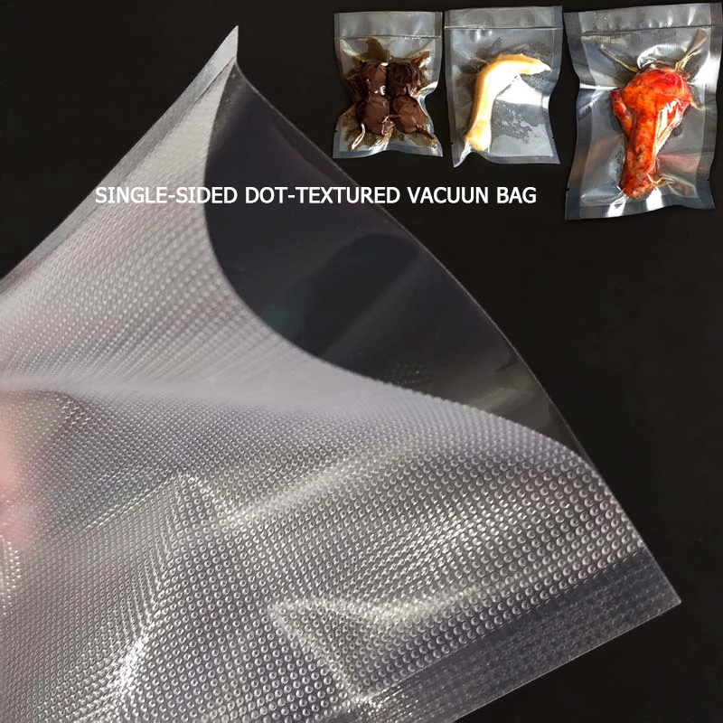 100PCS Vacuum Storage Bag 7x10cm Plastic Textured Storage Bag for Vacuum Sealing Machine Food Saver Packaging Packer Seal Bags