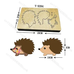 New hedgehog Wooden Dies Cutting Dies Scrapbooking /Multiple Sizes /V-9394