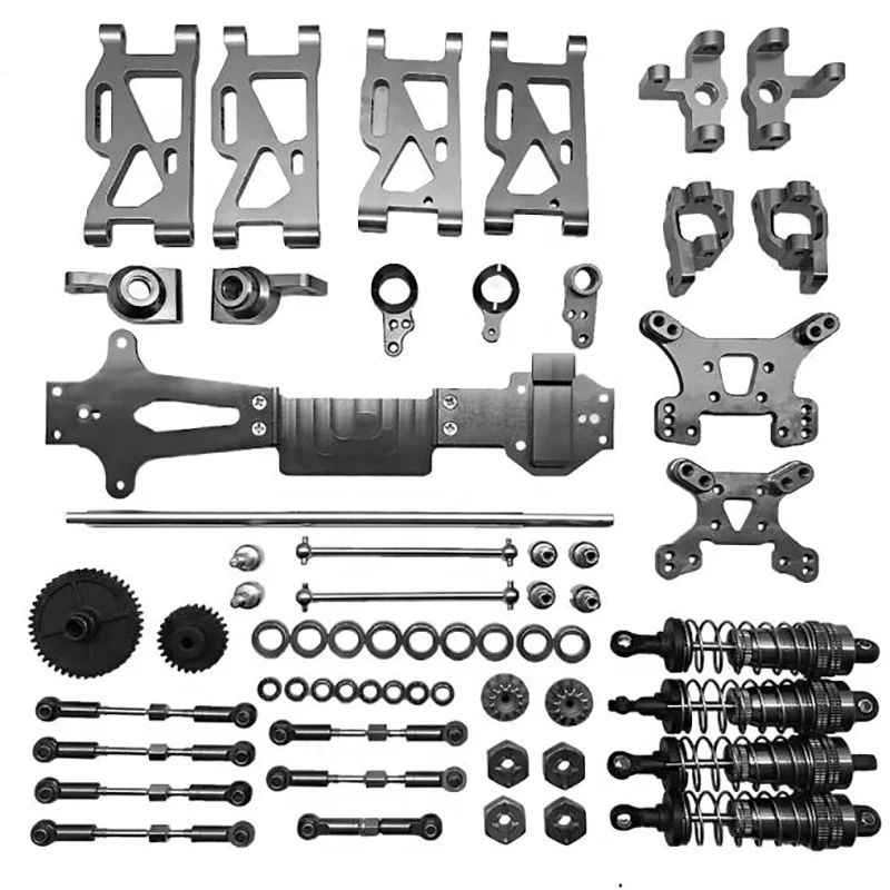 

WLtoys 144001 1:14 RC car upgrade Metal Spare parts full set of metal parts