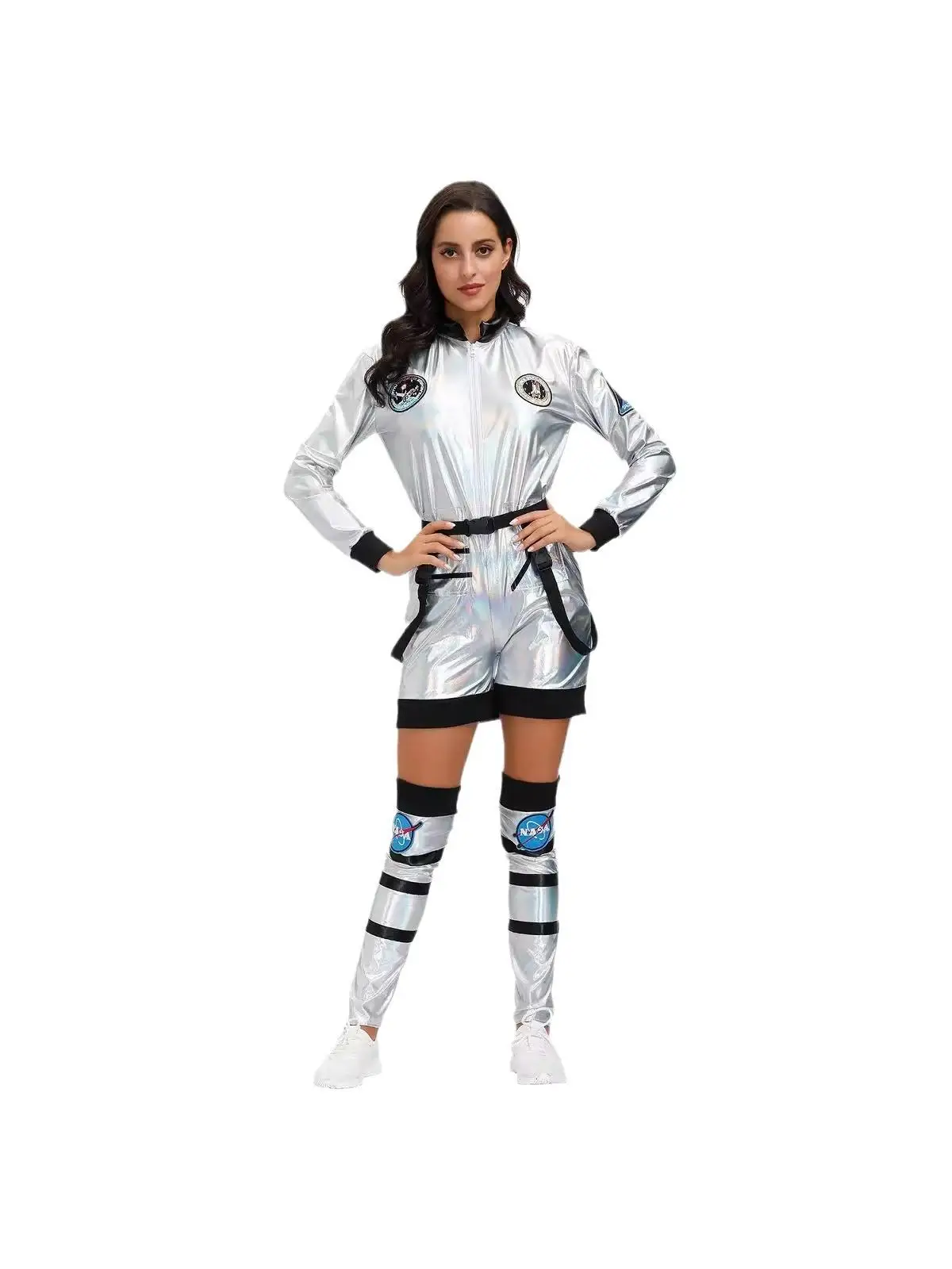 Terno espacial de astronauta masculino e feminino loween fantasia cosplay roupa de performance de palco Earth Drifter ficção científica chinesa...