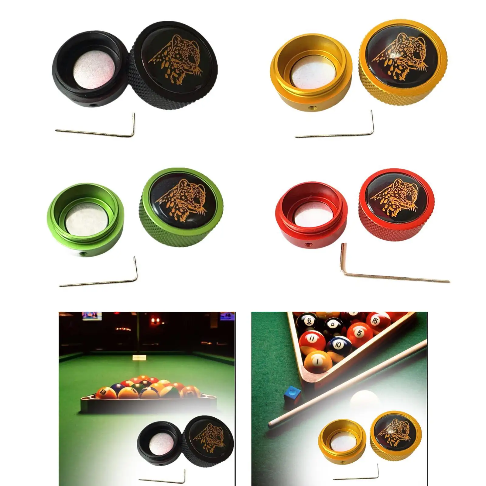 

Держатель для мела для кия, чехол для переноски, практичный инструмент, держатель для мела для бильярда