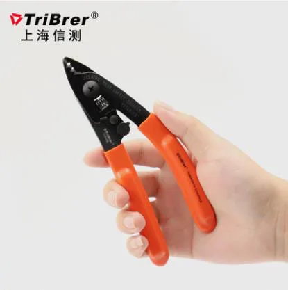 tribrer miller pliers fiber optic cable stripper three-port opener leather cable cable stripper double-port