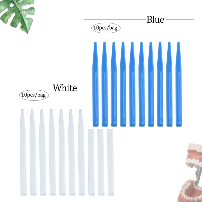 

10Pcs Dental Disposable Mixing Set Knife Spatula Glass Bowl for Cement Powder Plaster Mixing Dentist Lab Tools