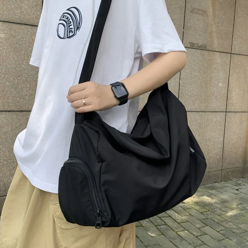 Casual Crossbody Bag for Men And Women Short Trip Travel Bag Trendy 2025 New Yoga Bag Japanese Style  Color Leisure