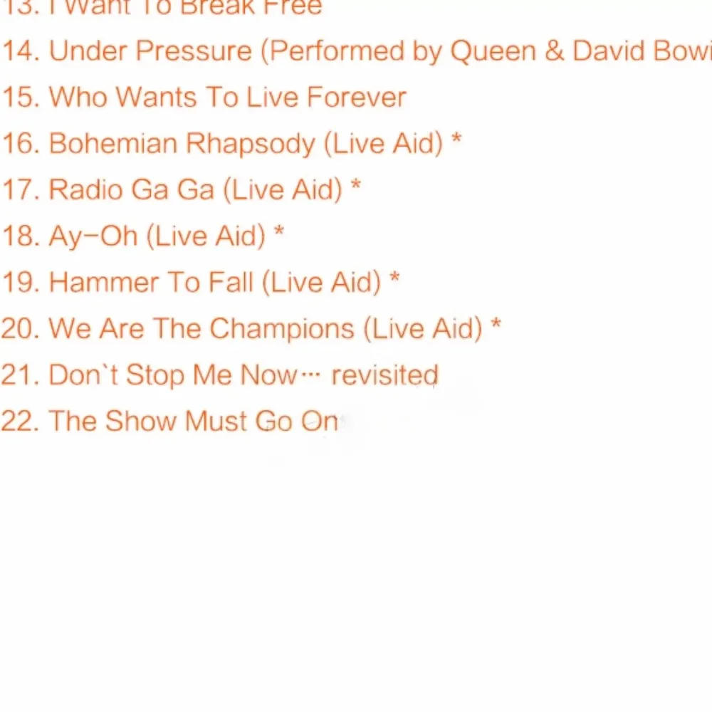 ألبوم أقراص مضغوطة Queen Bohemian Rhapsody - أنثيم الصخور المميز والمسارات الخالدة - لمحبي Queen وجامعي موسيقى الروك