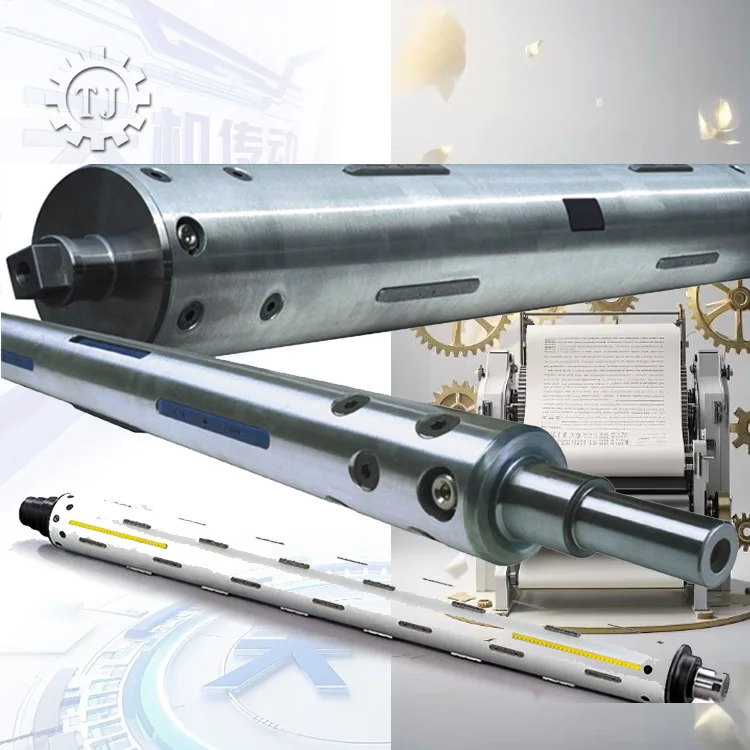 TLF Высокоточный стальной воздушный расширительный вал, стальной роликовый гибкий подшипник для машины для намотки резки