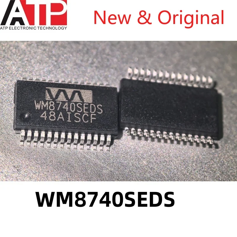 5PCS WM8740SEDS SSOP-28 WM8740 Original spot inventory