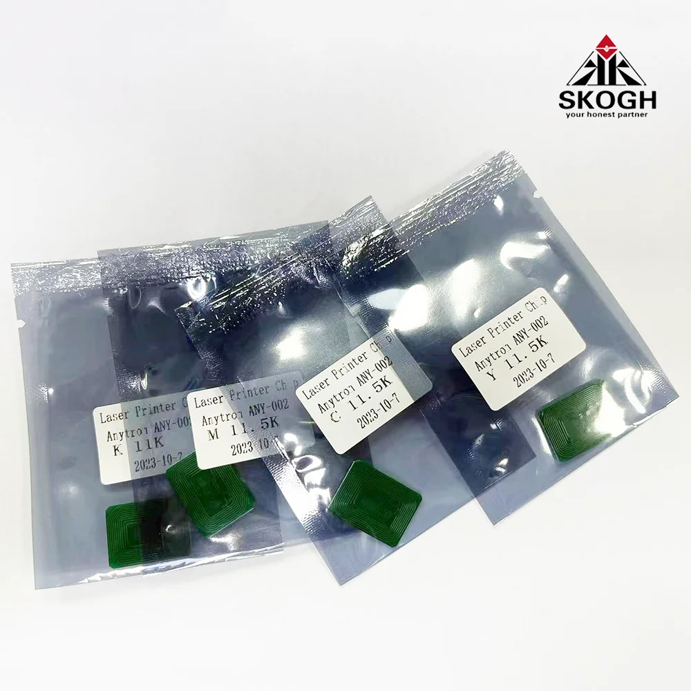 

Compatible 11K 11.5K ANY002 Any-002 Toner cartridge Reset Chip for OKI Anytron any-002 Digital Label Press printer ANY 002