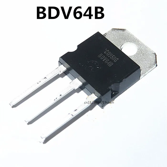 Original 5pcs/  BDV64B  12A/100V TO-3P