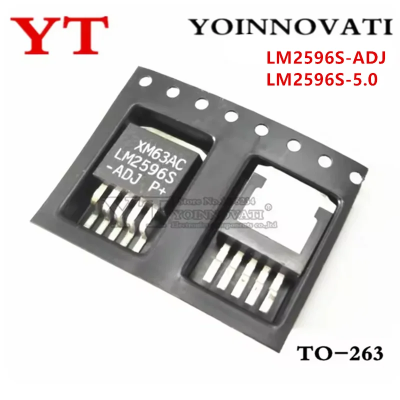10PCS 50PCS LM2596S LM2596S-ADJ LM2596S-5.0 new and original