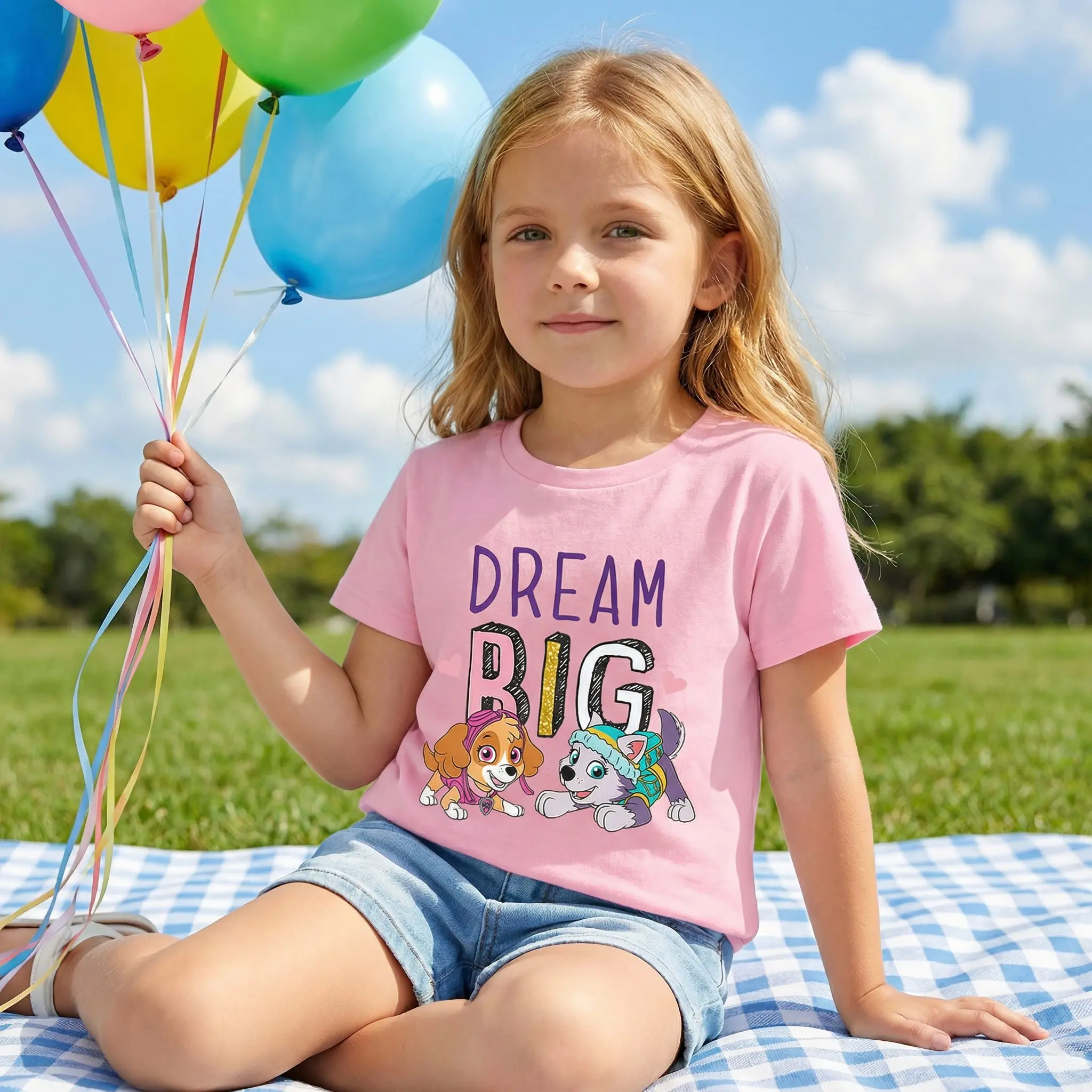 Summer Everest Clothing - Paw Patrol Skye et Everest T-shirt