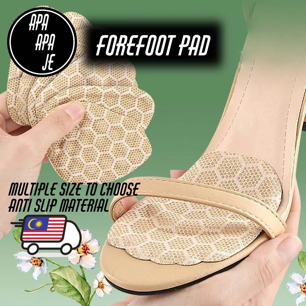 Forefoot Pads Support Forefoot Foot Blister Relief Half Yard Insoles Washable Prevent Abrasion Foot Care Tools Shoes
