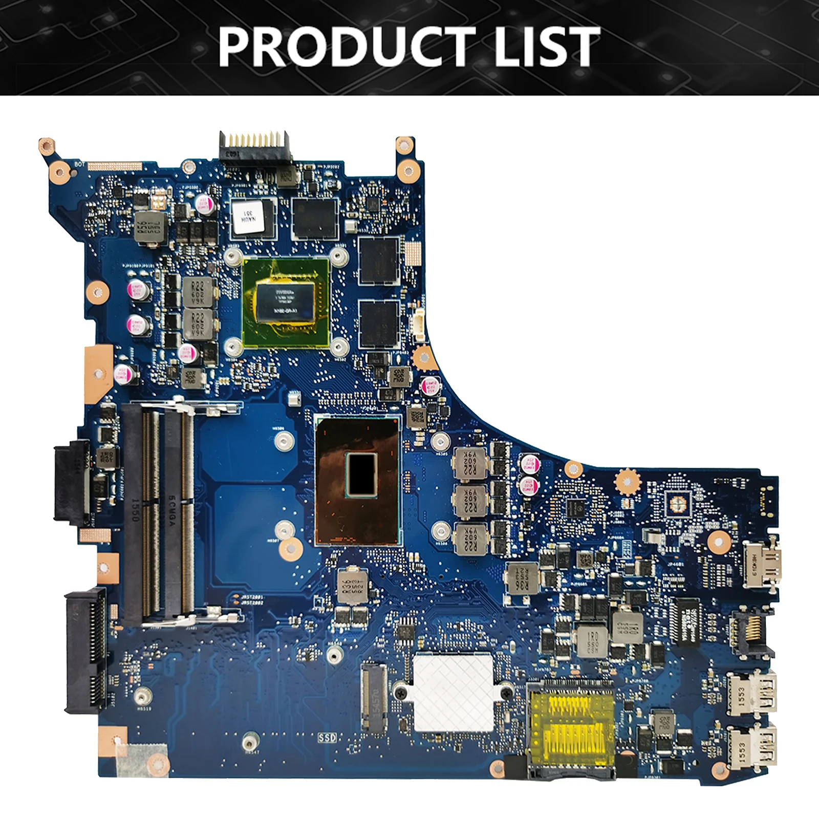 Para ASUS ROG GA503QS GA503Q GA503QR GA503QM placa base ROG Zephyrus GA503QE GA503QC GA503QER GA403QE GA703QE GU503QE placa base
