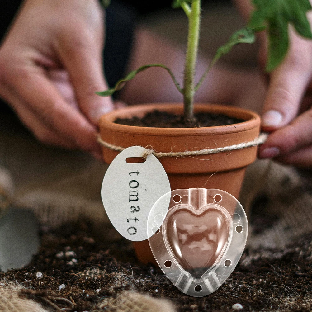 

3pcs Heart Shape Strawberry Reusable Garden Forming Transparent For Shaping Strawberries Tomatoes Other Vegetables Reusable