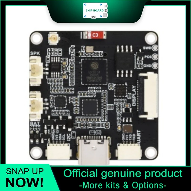 Waveshare ESP32-S3 AIoT Camera Module Audio I O External Display Image Recognition AI Voice Control Dev Board