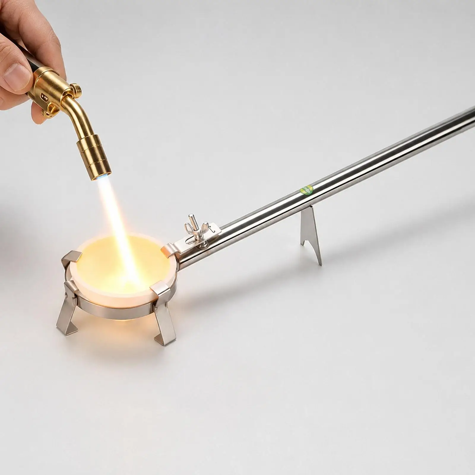 多用途の耐火皿トングボウルホルダークランプ、ジュエリー製造機や金細工機器用のステンレス鋼ツール
