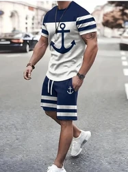 2024 nuova estate tuta da uomo e da donna sport all'aria aperta pantaloncini da corsa Street Fashion Casual Comfort t-shirt linee e stampe a stella