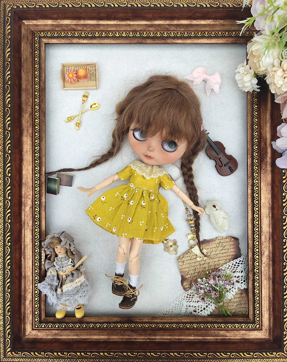 

Outfits for Blyth doll one piece Blyth Doll Clothes simple dress for Ymy Licca Azones Ob22 24 27 YMY Doll Accessories