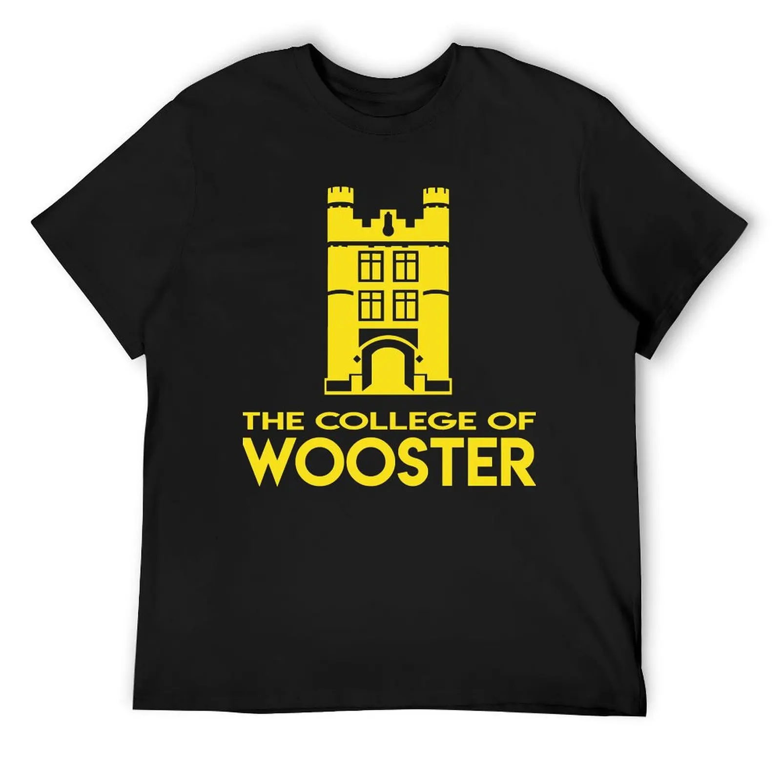 

College of Wooster T-Shirt T-Shirt blue archive Man t-shirt heavyweight t shirts for men