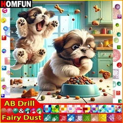 HOMFUN Fairy Dust AB Diamond Painting