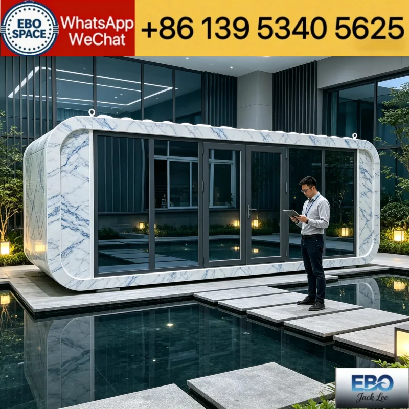 Eco Friendly Expand Tiny Prefab Home Double Glazed Insulated Windows Custom Layout For Rural Farm Rest Room Lakeside Holiday Lei