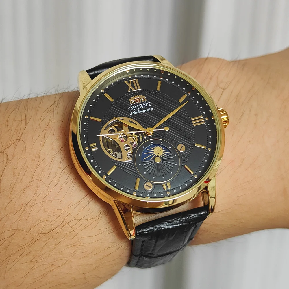 Temperament Orient Original Marke Uhren Für Herren Mode Tourbillon Automatische Mechanische