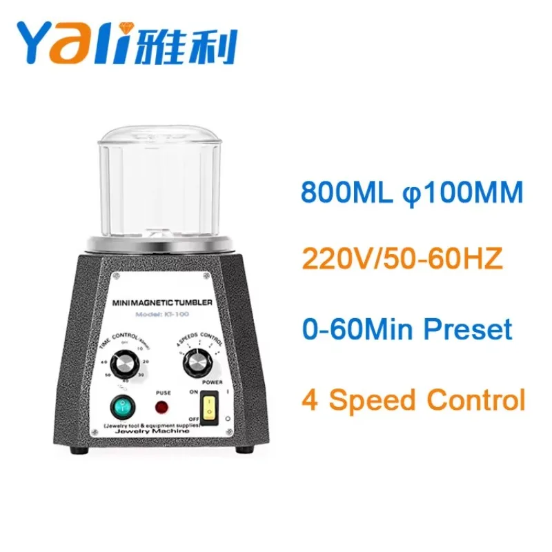 

Wholesale 220V Mini Magnetic Polishing Machine Polisher Gold Silver Polishing Machine for Jewelry