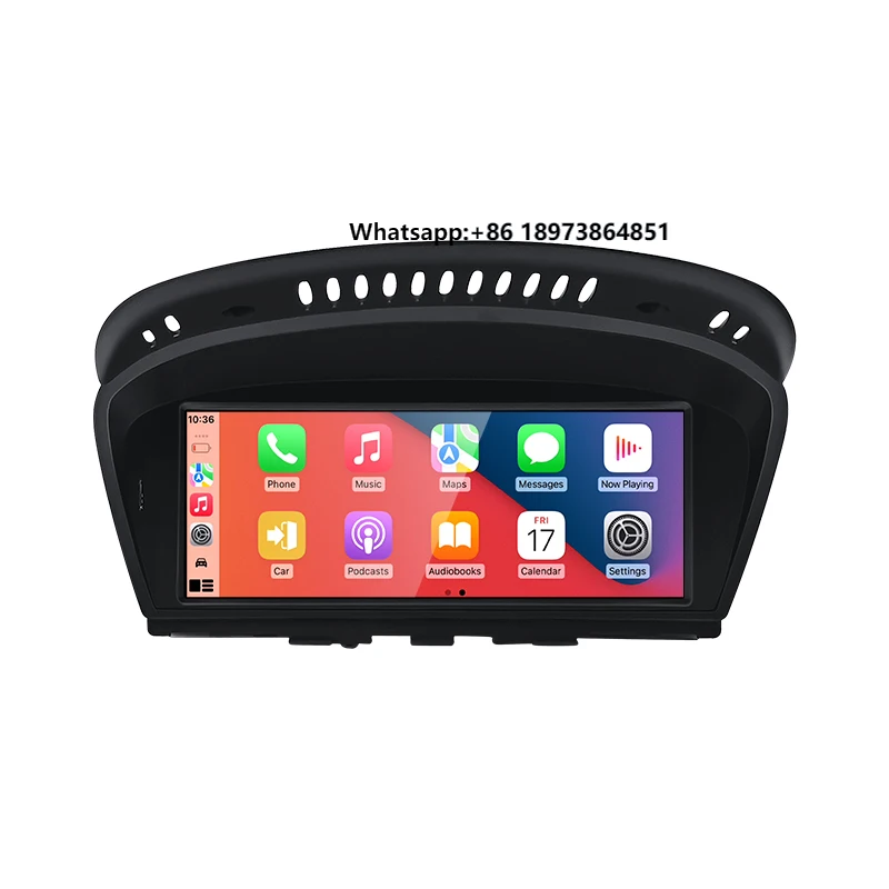 

2024 New ID6 ID7 ID8 Android Auto CarPlay for 3/5 Series E60 E61 E90 E91 CCC CIC Car Video Players Multimedia Screen GPS