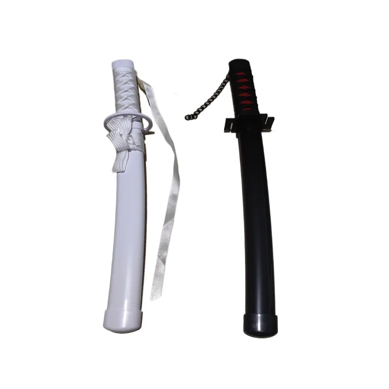 

Anime Bleach Cosplay Kurosaki Ichigo 45cm Plastic Katana Sword Sode no Shirayuki 16.5inch Model