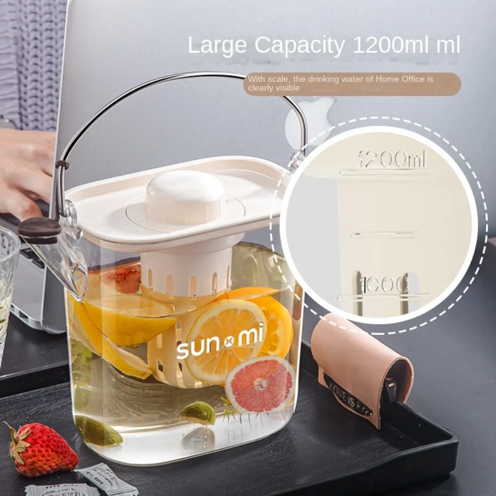 

Женская бутылка для воды, новинка, посуда для напитков, чайник, контейнер для сока л, пластиковое ведро для фруктов и чая на открытом воздухе