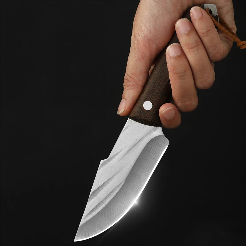 Stainless Steel Kitchen Boning Knife High Hardness Cleaver Utility Knife Fishing Pocket Utility Knife Meat Vegetable Cutter