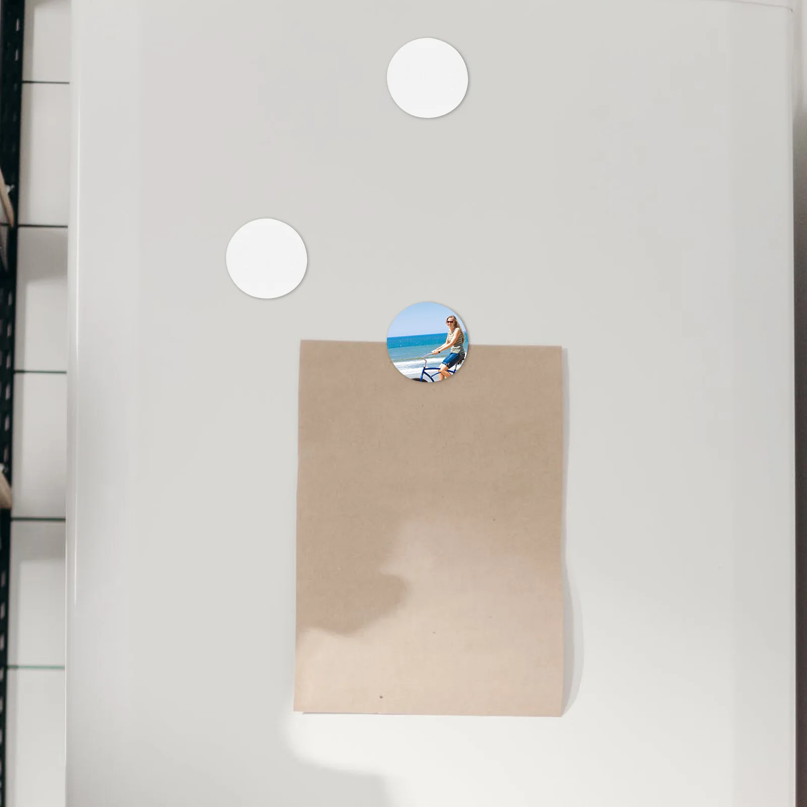 

10 Pcs Thermal Sublimation Blank Refrigerator Magnets Blanks Fridge Heat Transfer Printing Round