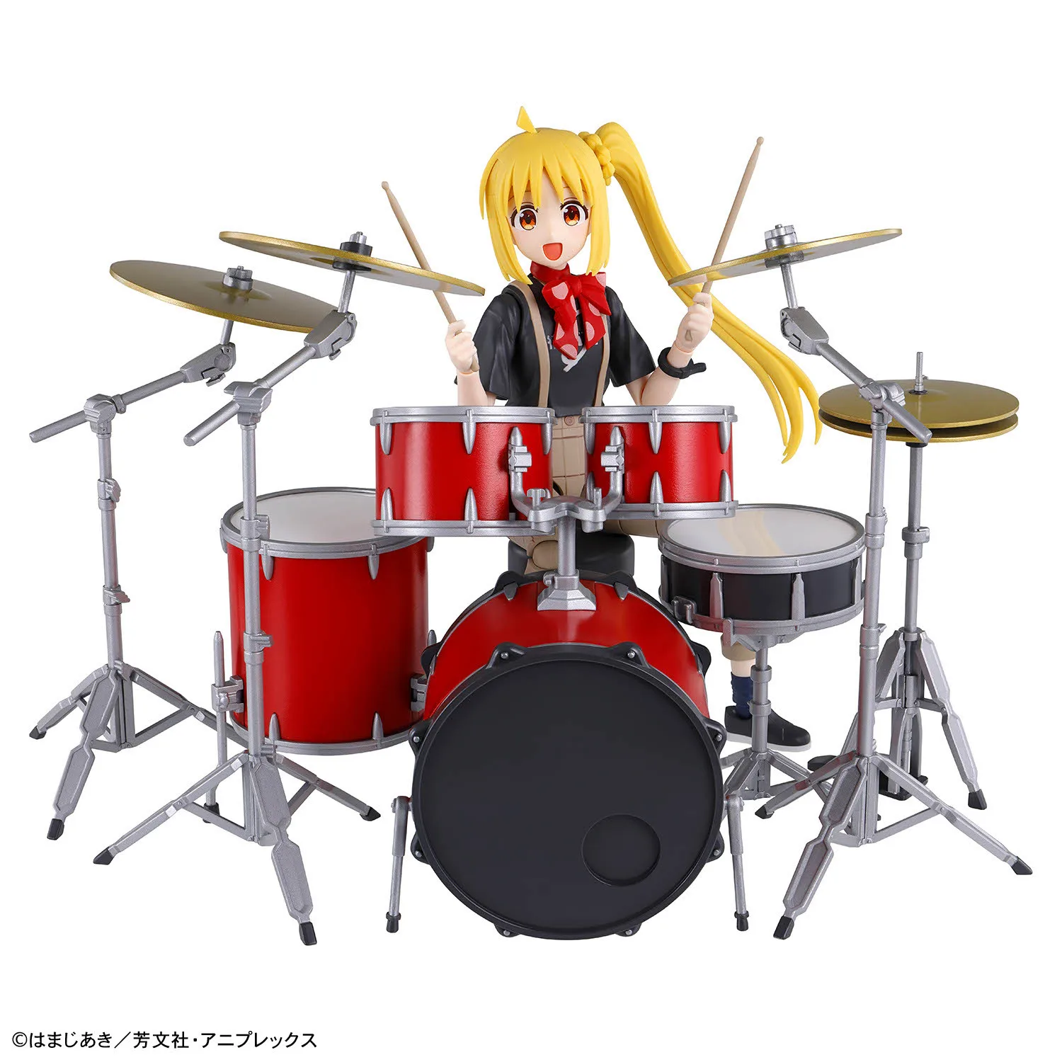 BANDAI 30MP BOCCHI THE ROCK! Ijichi Nijika Anime Action Figures Assembly Model Collection Toy