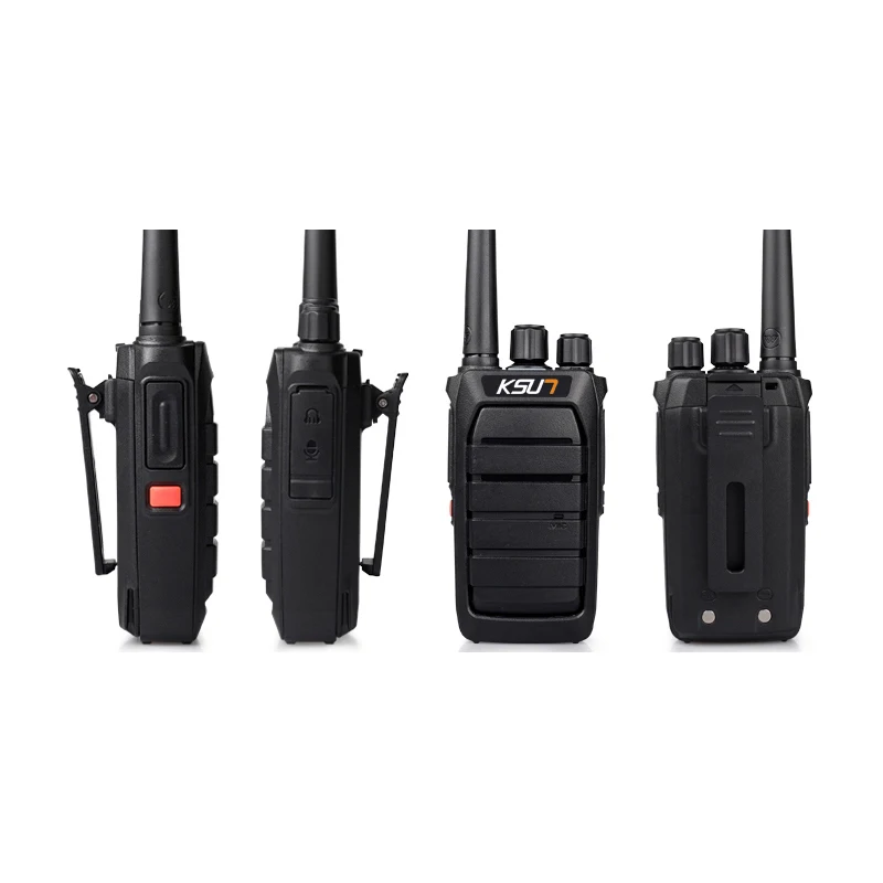 KSUN Powerful Woik Toik Automatically Match Frequency Radio Station UHF Transceiver Long Range Decoding Counter Walkie Talkie