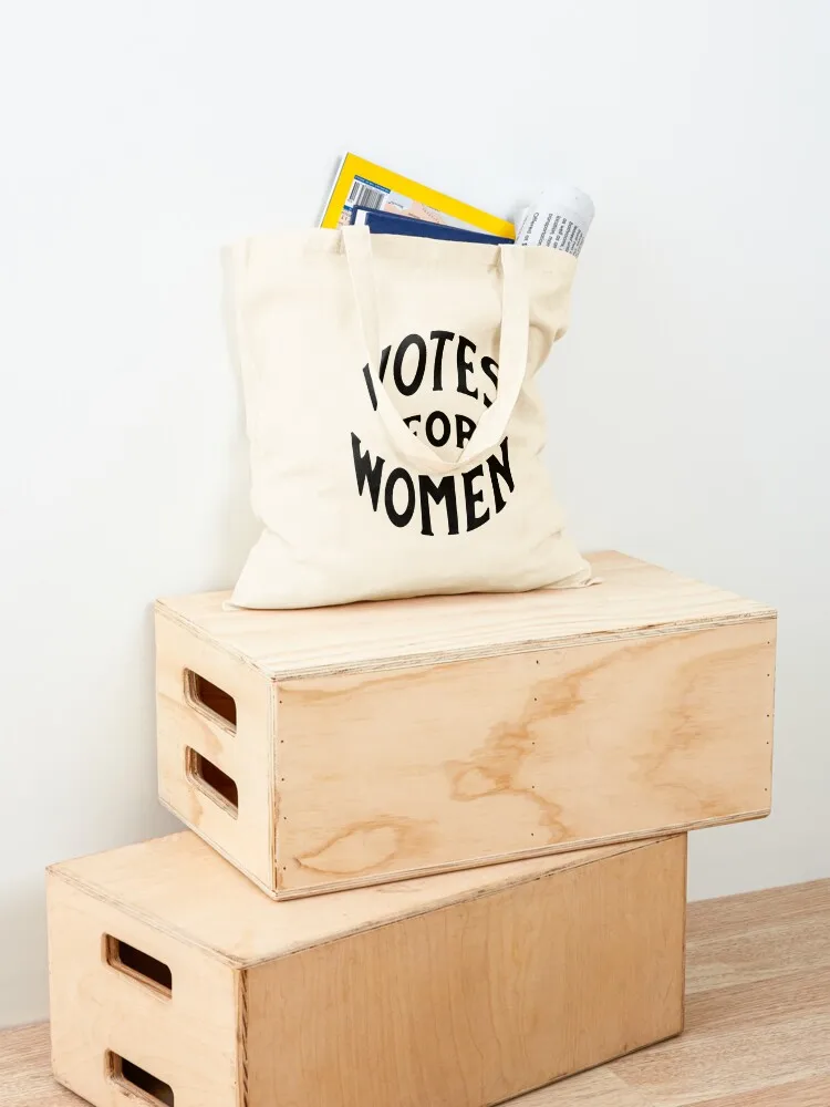 Votes for Women Vintage Logo Tote Bag personalized tote the tote bag cloth bag woman Fabric